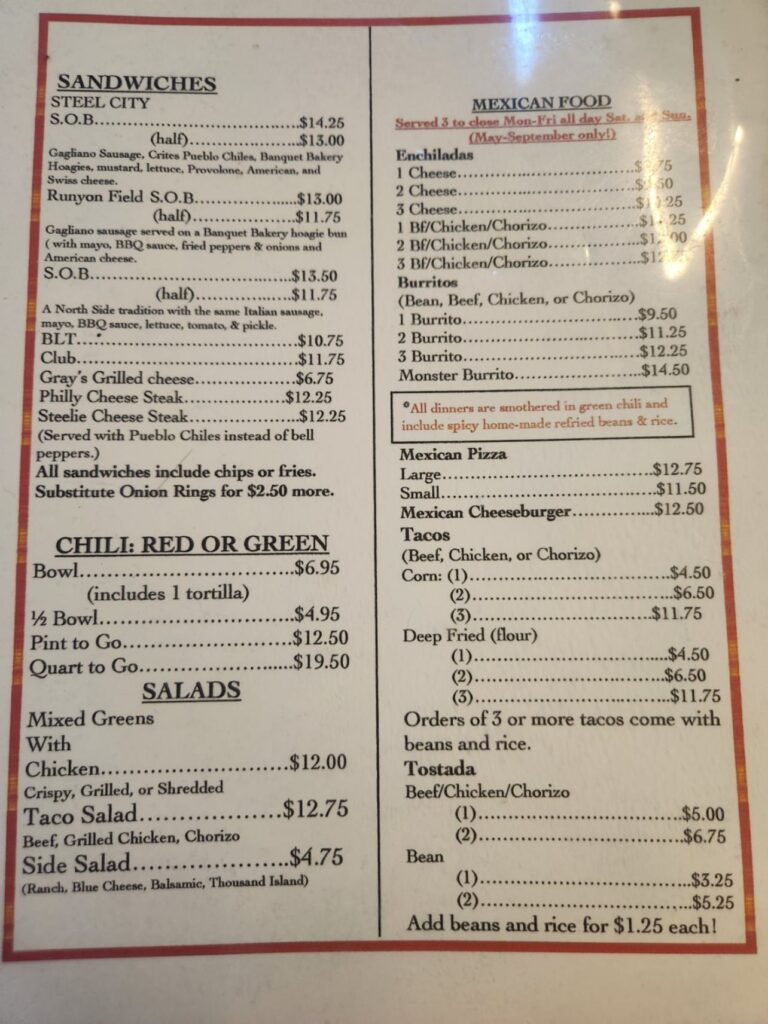 Gray\\\\\\\\\\\\\\\\\\\\\\\\\\\\\\\\\\\\\\\\\\\\\\\\\\\\\\\\\\\\\\\'s Coors Tavern Menu 1